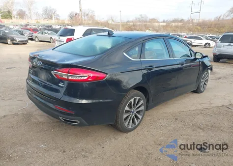 2020 Ford Fusion Se z USA, uszkodzony, nr VIN 3FA6P0T96LR156148
